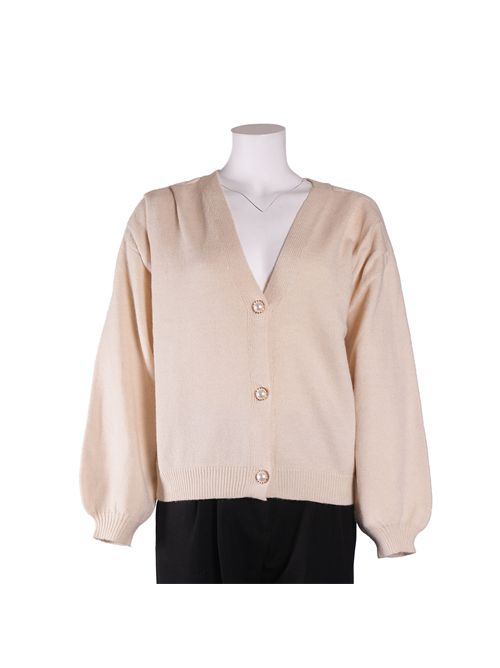 CARDIGAN BEIGE  ALV DONNA a/i ALVIERO MARTINI | 015/ALVCARDBEIGE